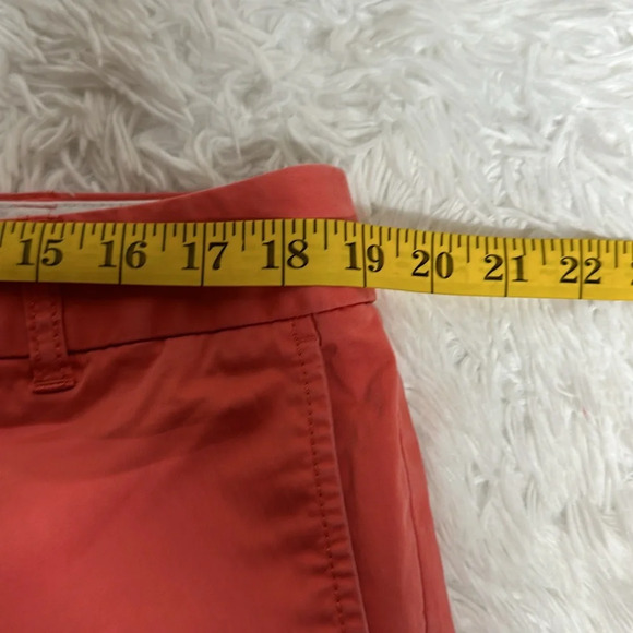 Liz Claiborne Sloane Bermuda Shorts Melon Color Sz16 - Picture 7 of 8